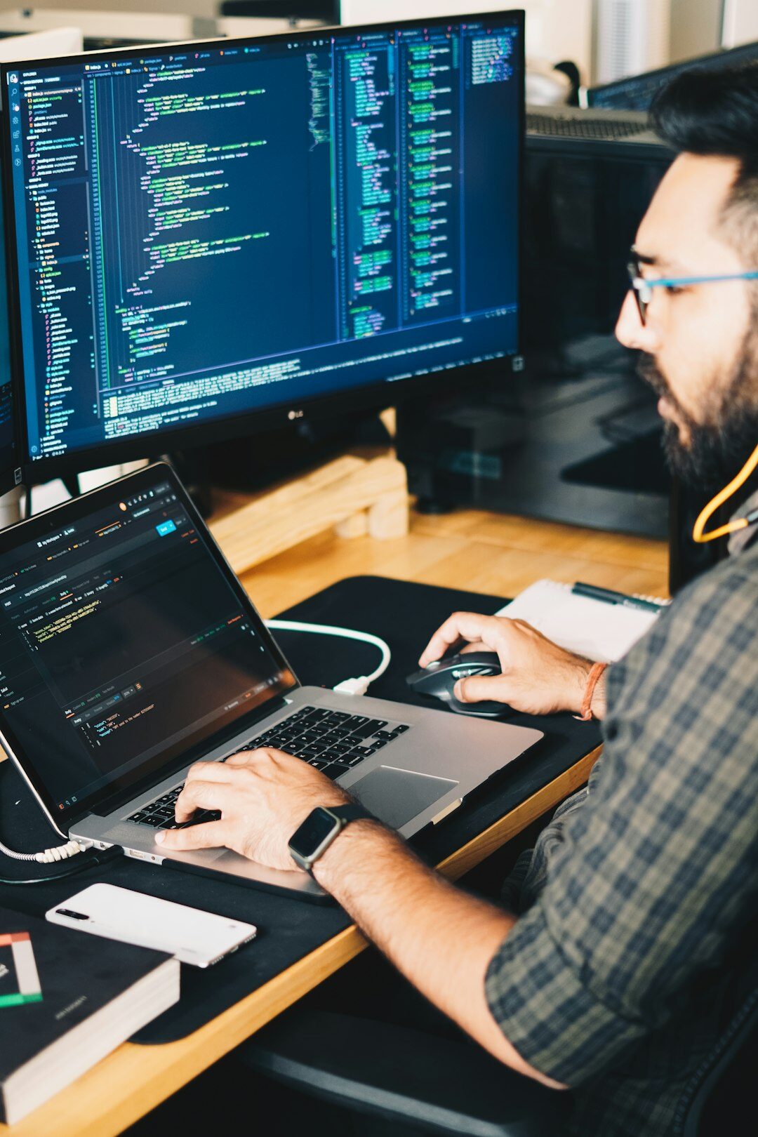 programmer coding insurance software