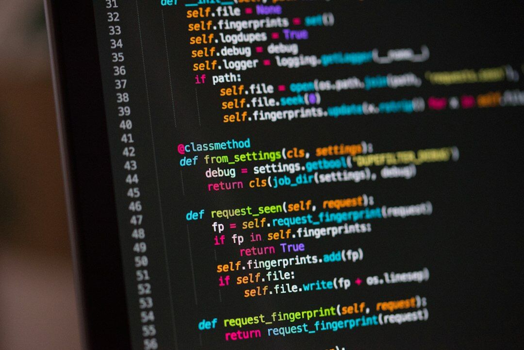 programmer coding insurance software